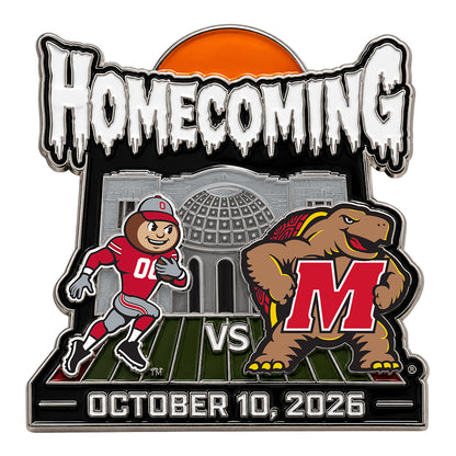 Ohio State Buckeyes vs Maryland 2026 Hatpin - Front