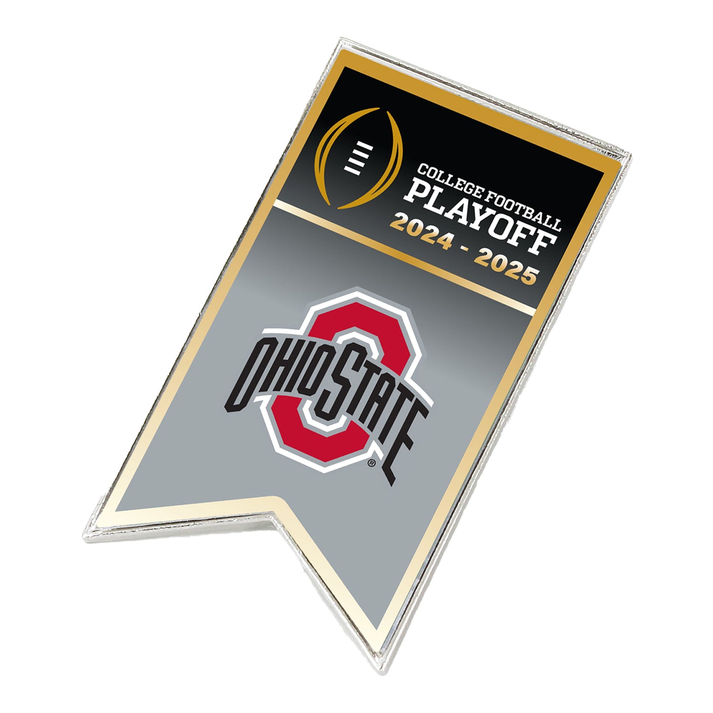 Ohio State Buckeyes College Football Playoff Hat Pin - Front View