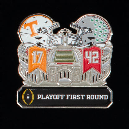 Ohio State Buckeyes 24 Playoff National Champ 5 pc Hatpin Set In Black - Texas Pin View