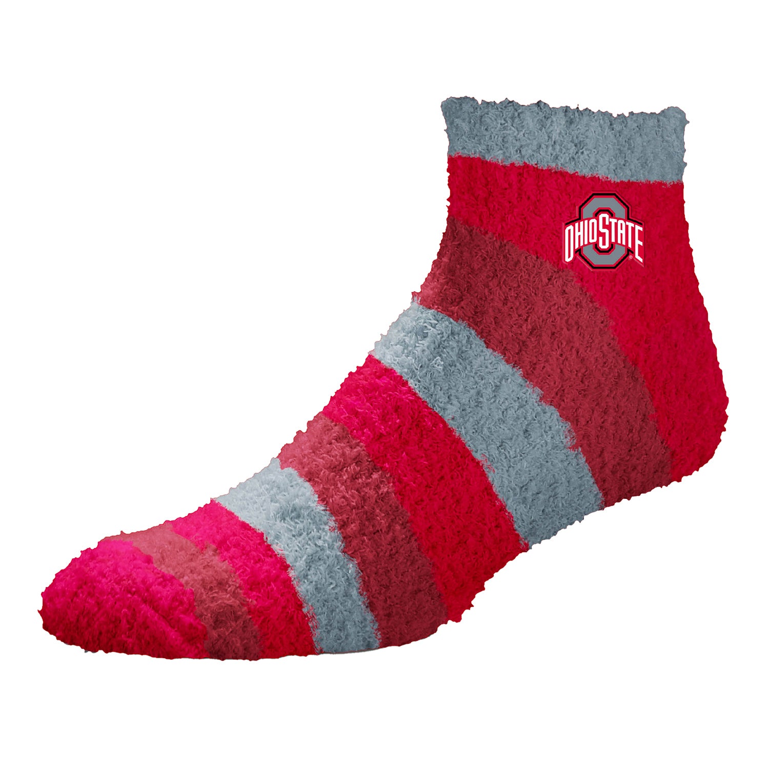 Ladies Ohio State Buckeyes Rainbow Socks - Main View