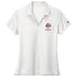 REDCOAT - Ohio State Ladies Nike Polo - In White - Front View