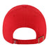 Ladies Ohio State Buckeyes Sidney Scarlet Adjustable Hat - In Scarlet - Back View