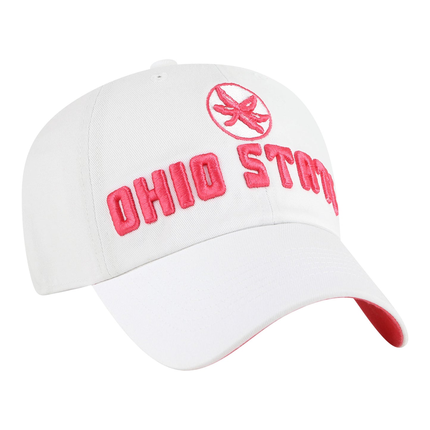 Ladies Ohio State Buckeyes Luminance Cleanup Adjustable Hat - Right View