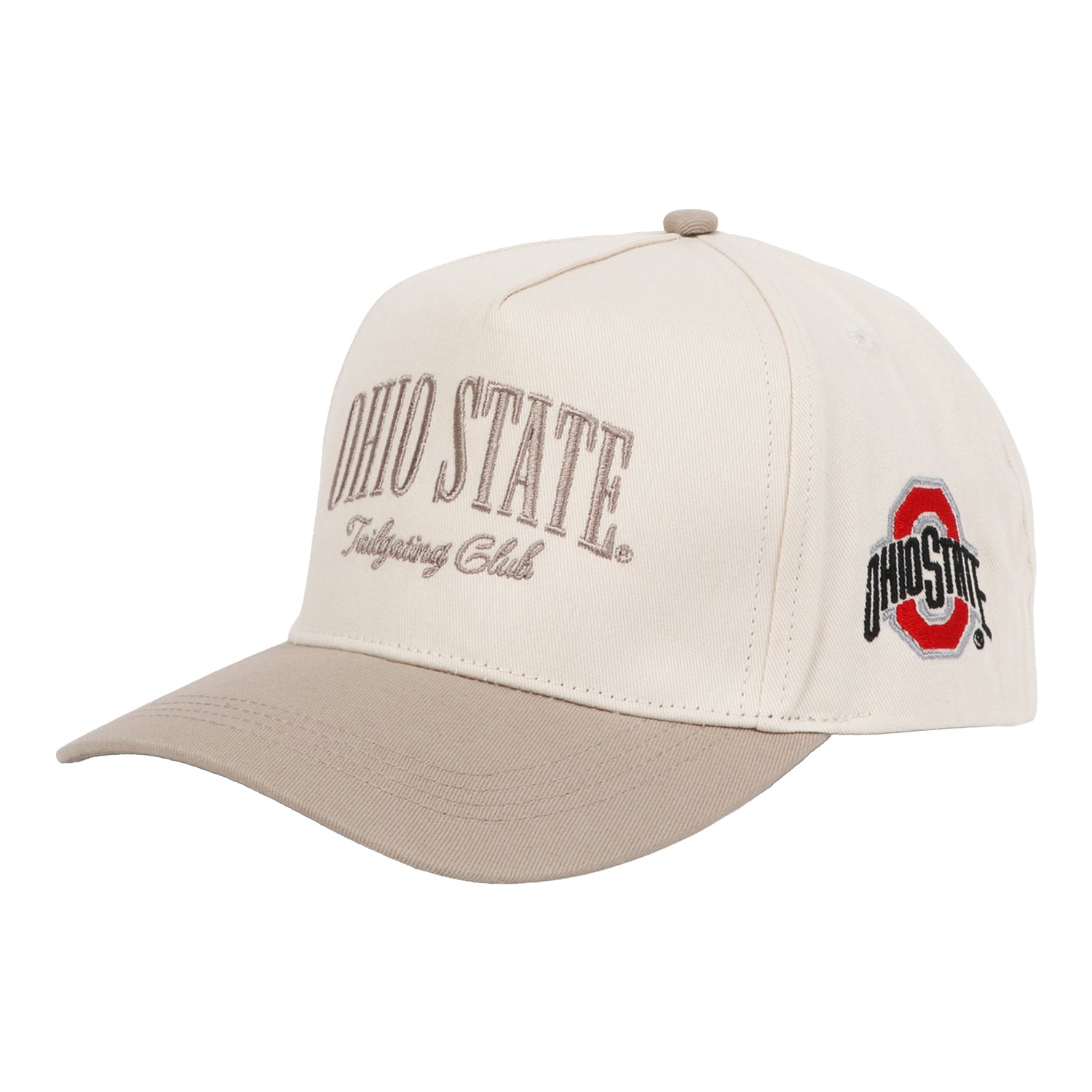 Ladies Ohio State Ponyflo Tonal Tailgating Hat - Front Left