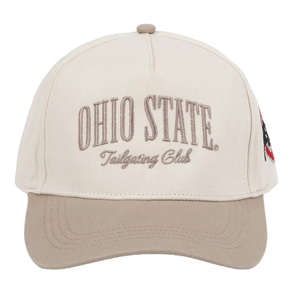 Ladies Ohio State Ponyflo Tonal Tailgating Hat - Front