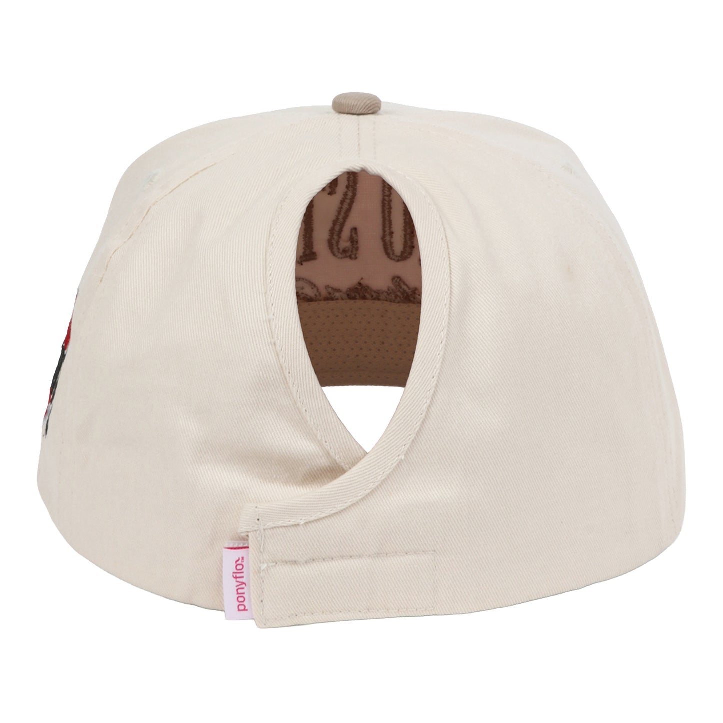 Ladies Ohio State Ponyflo Tonal Tailgating Hat - Back
