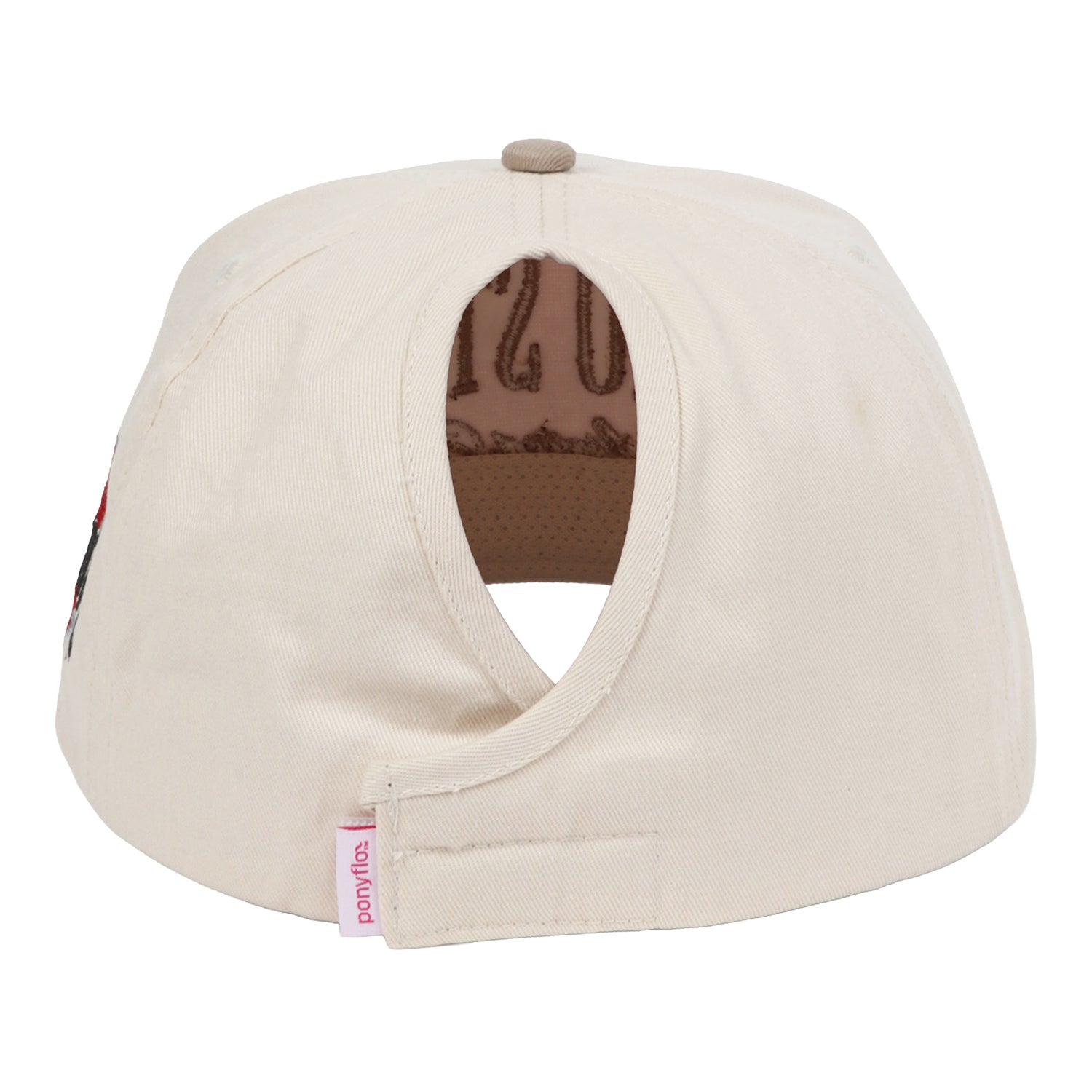 Ladies Ohio State Ponyflo Tonal Tailgating Hat - Back