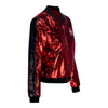 Ladies Ohio State Buckeyes Sequin Jacket - In Scarlet - Right Angled View