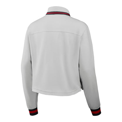 Women's Ohio State Buckeyes Legacy Half Zip Jacket - Back