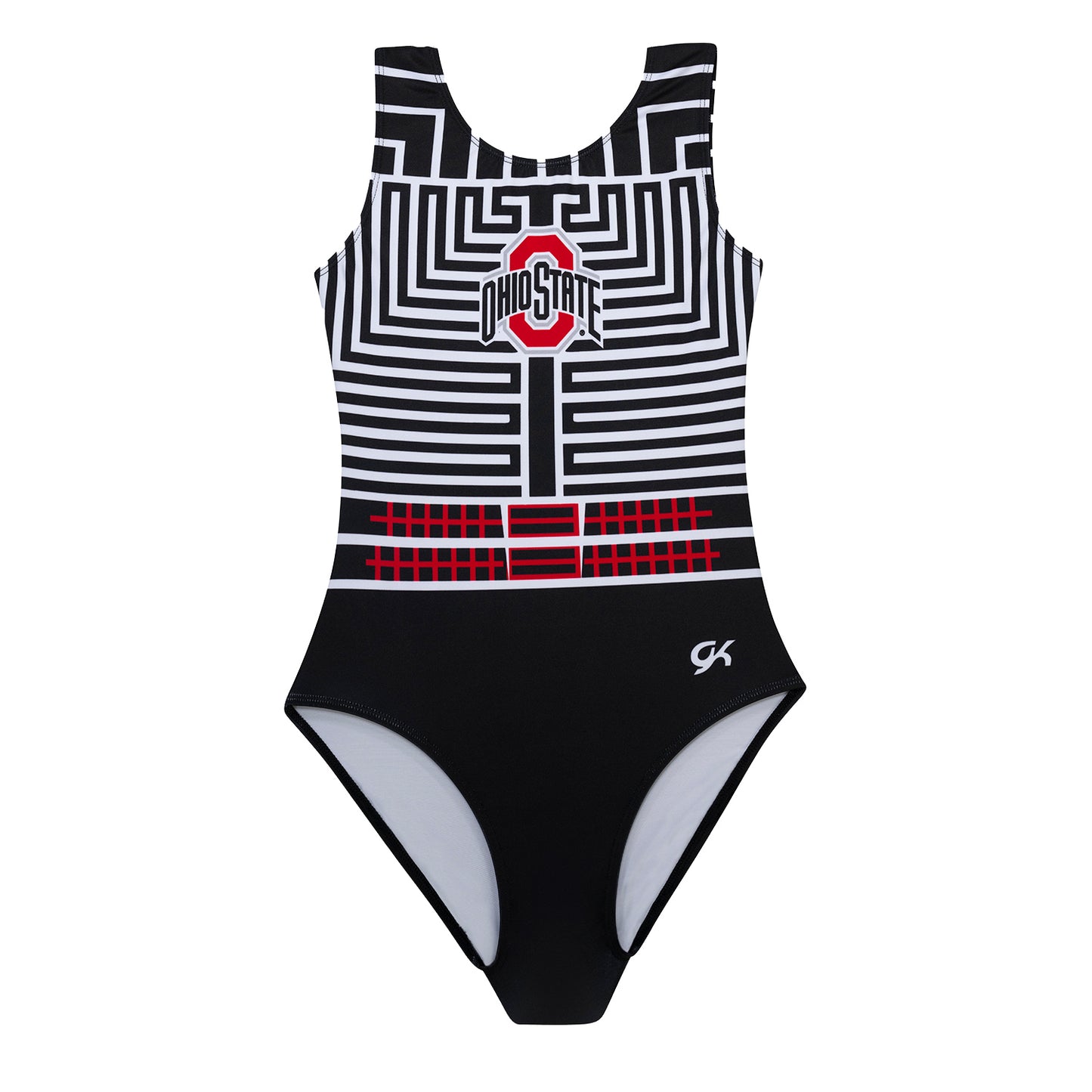 Ladies Ohio State Buckeyes Replica Leotard - Front View