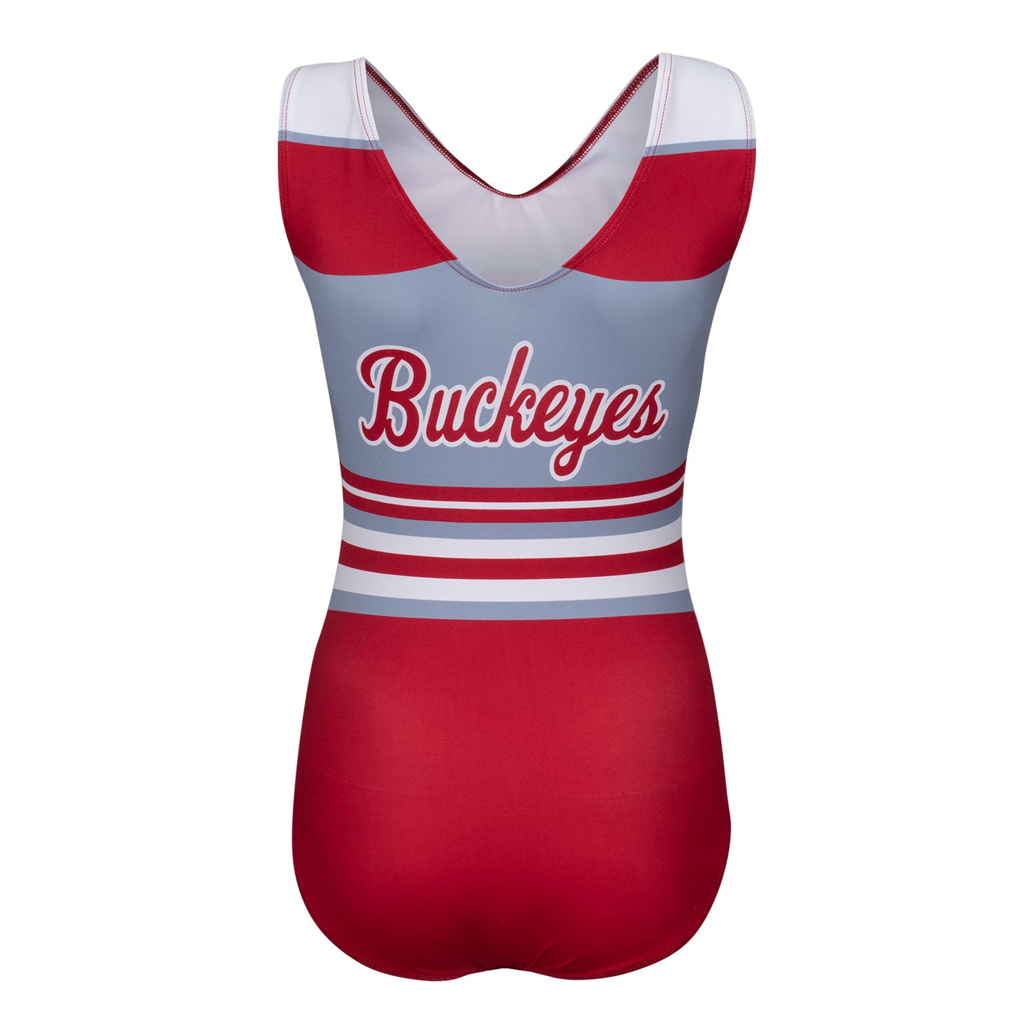 Ohio State Buckeyes GK Elite Gymnastics Leotard - Back View