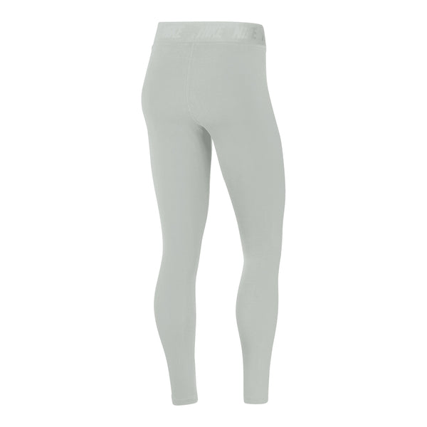 Ladies Ohio State Buckeyes Nike Tights - In Gray - Back View