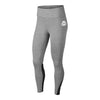 Ladies Ohio State Buckeyes Nike One Tight Pant - In Gray - Front View