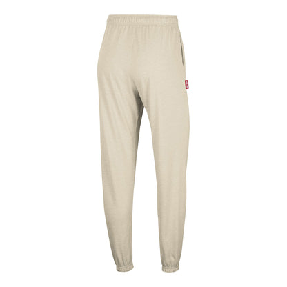 Ladies Ohio State Buckeyes Nike Gym Vintage Natural Pants - Back View