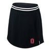 Ladies Ohio State Buckeyes Lusso Marilyn French Terry Skirt - Side View