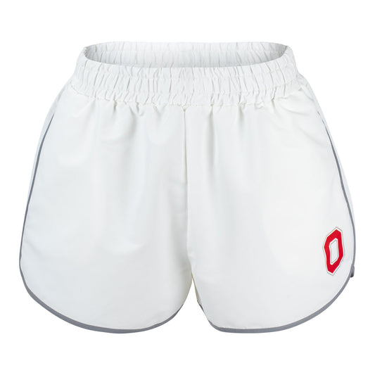 Ladies Ohio State Buckeyes Lusso Nina Rain Tech Short - Front View