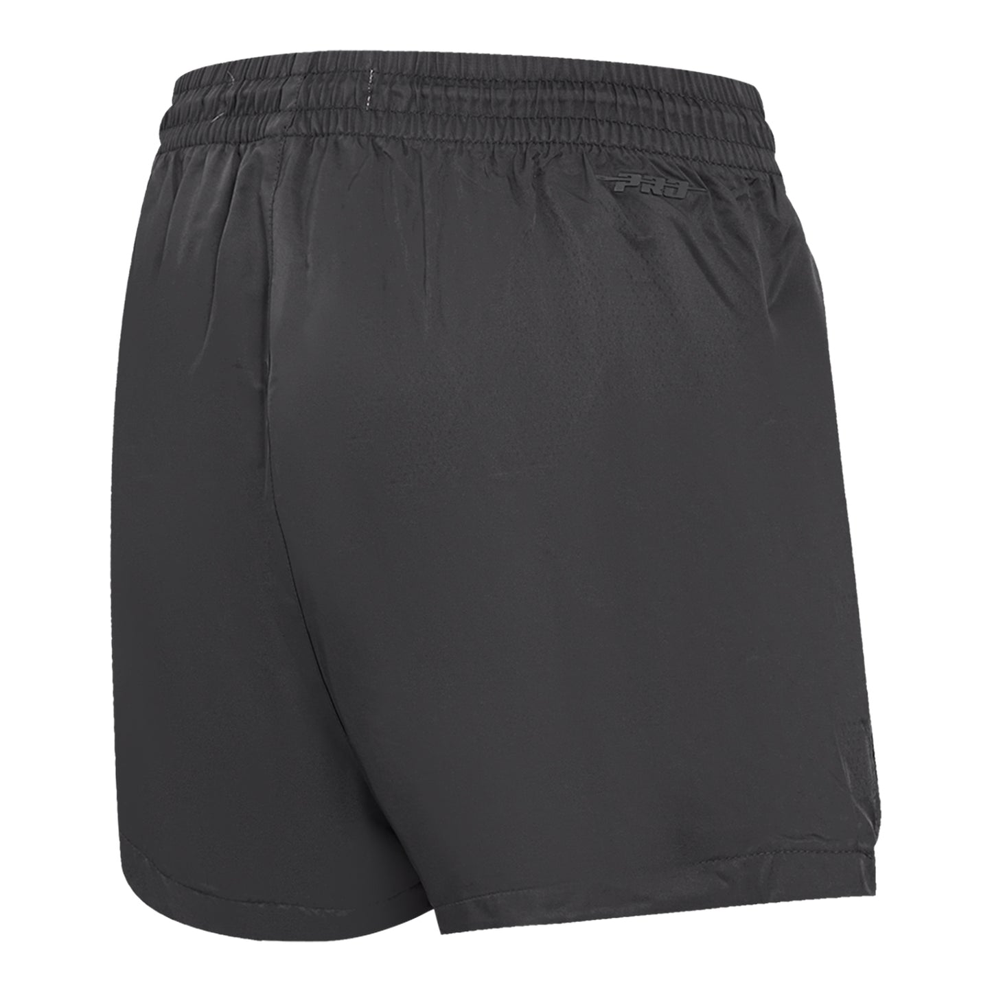 Ladies Ohio State Buckeyes Pro Standard Brutus Shorts In Black - Back View