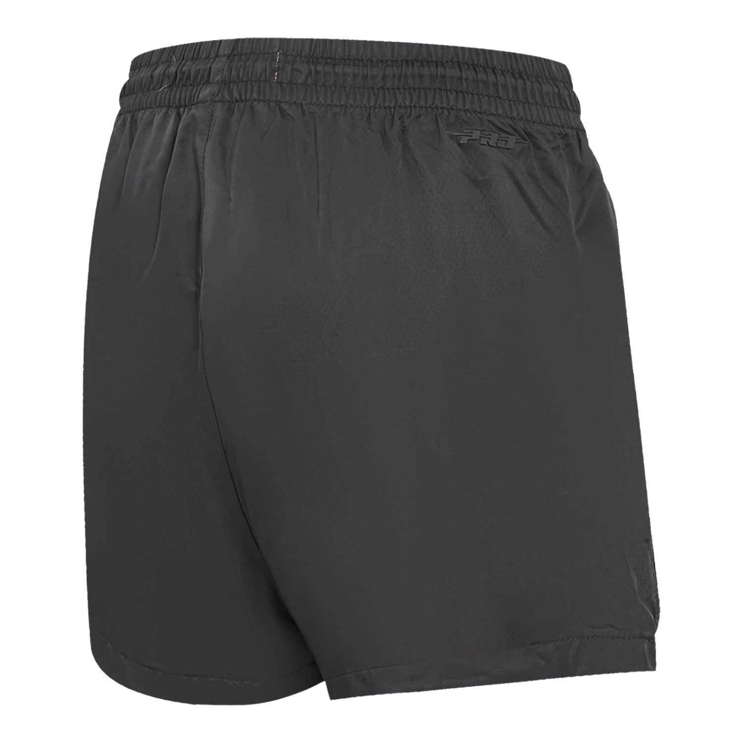 Ladies Ohio State Buckeyes Pro Standard Brutus Shorts In Black - Back View