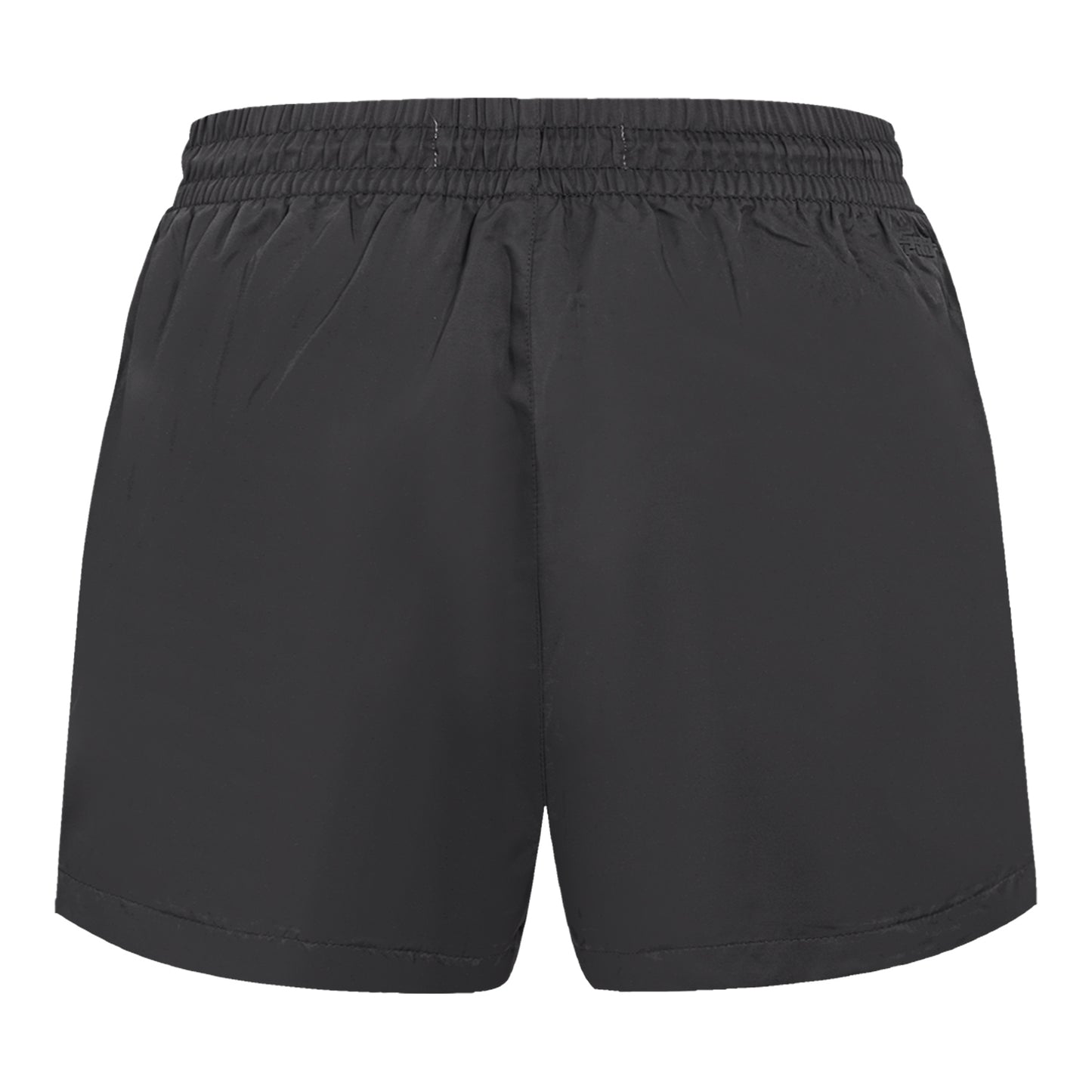 Ladies Ohio State Buckeyes Pro Standard Brutus Shorts In Black - Back View