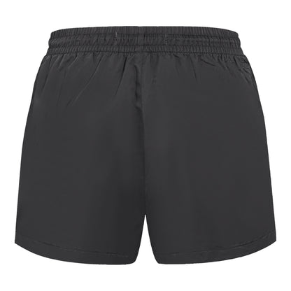 Ladies Ohio State Buckeyes Pro Standard Brutus Shorts In Black - Back View
