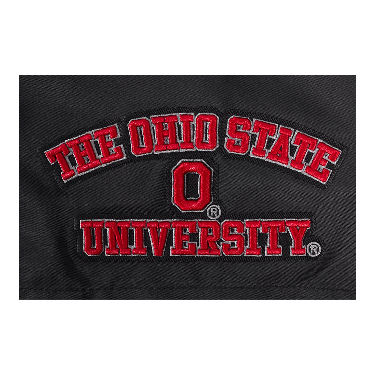 Ladies Ohio State Buckeyes Pro Standard Brutus Shorts In Black - School Logo View