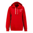 Ladies Ohio State Nike Brushed Hooded Sweatshirt - In Scarlet - Front View