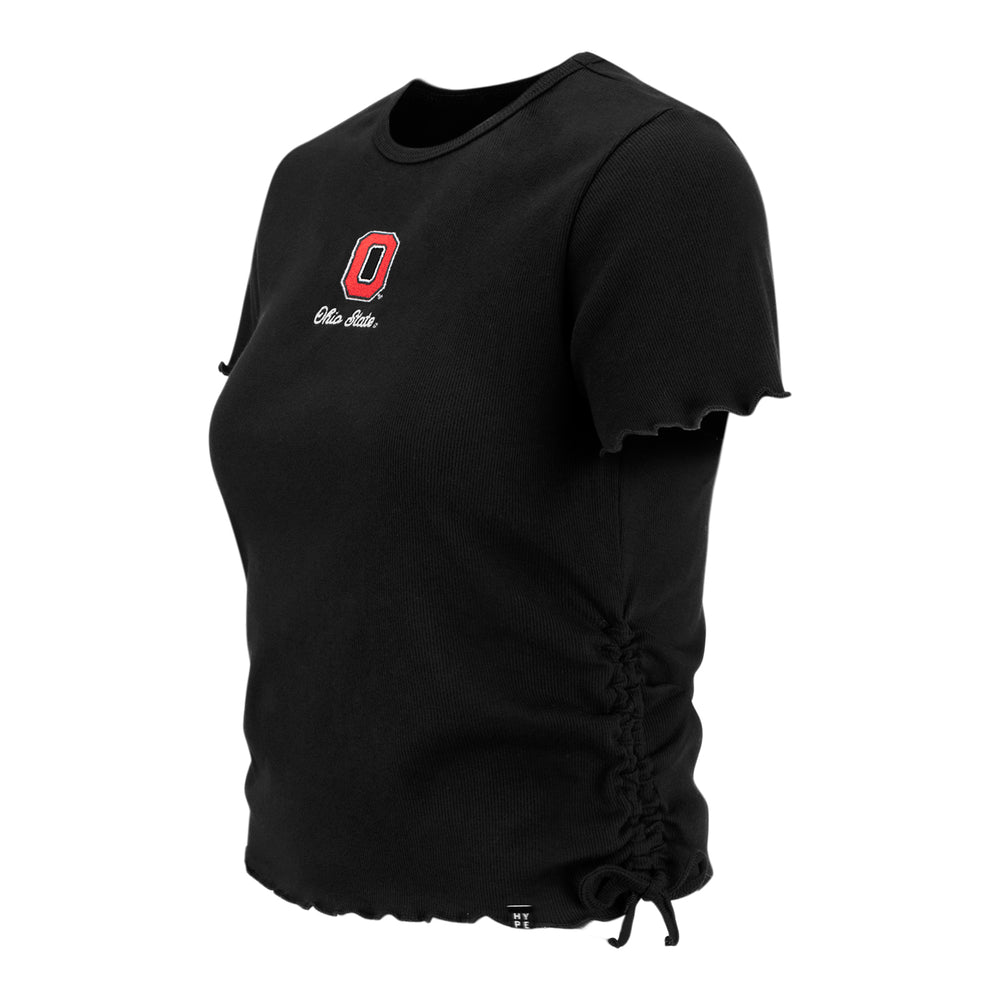 Ladies Ohio State Buckeyes Nike Tempo Shorts