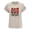 Ladies Ohio State Buckeyes Field Day Blocked OSU T-Shirt