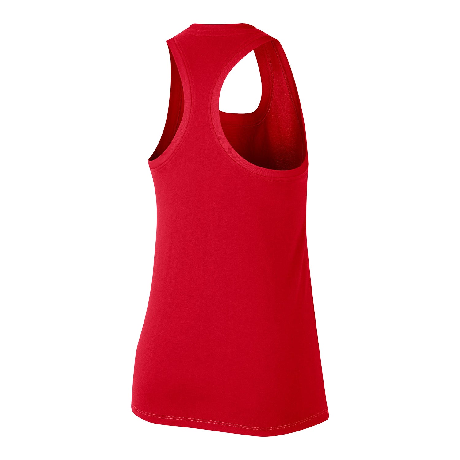 Ladies Ohio State Buckeyes Nike Modern Scarlet Tank Top - Back View