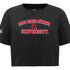Ladies Ohio State Buckeyes Pro Standard Wordmark T-Shirt - Front View