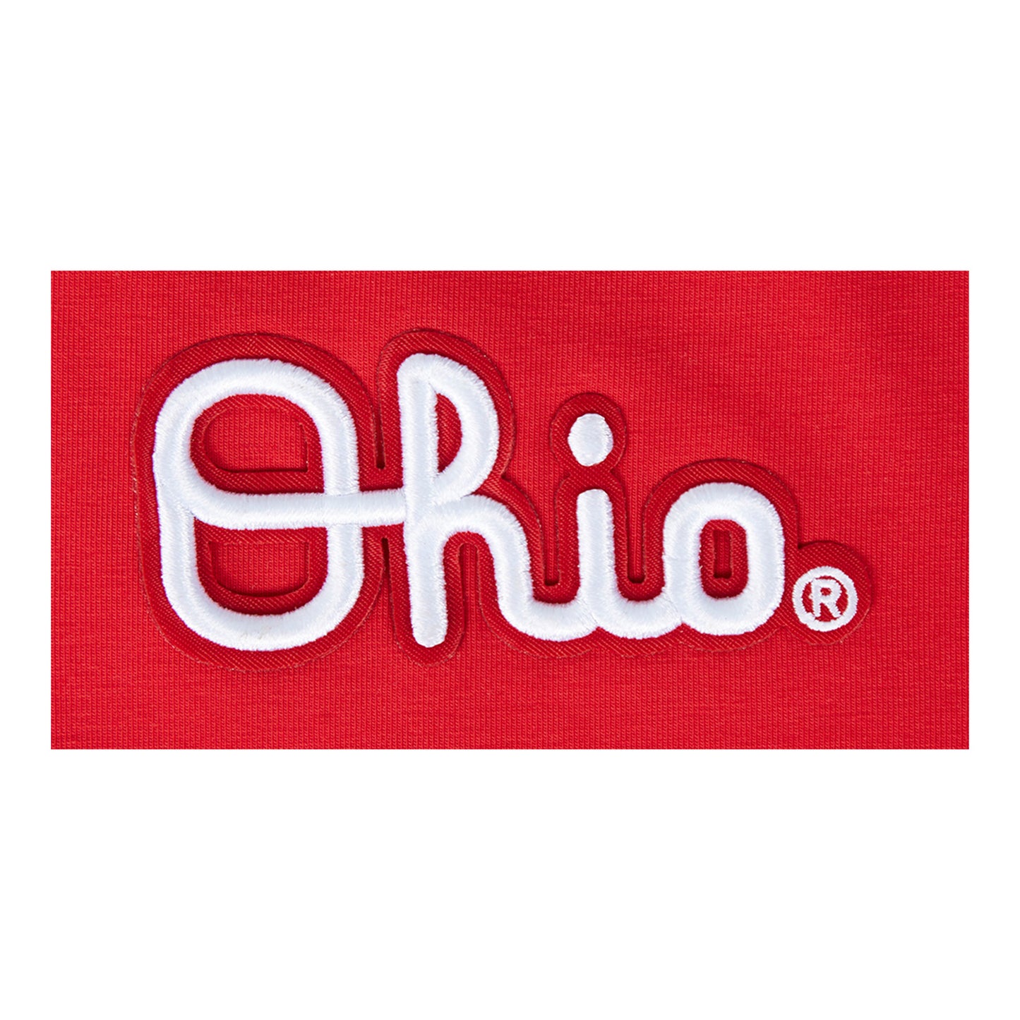 Ladies Ohio State Buckeyes Pro Standard Block O Tank Top In Scarlet - Ohio Patch View