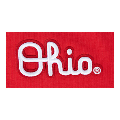 Ladies Ohio State Buckeyes Pro Standard Block O Tank Top In Scarlet - Ohio Patch View