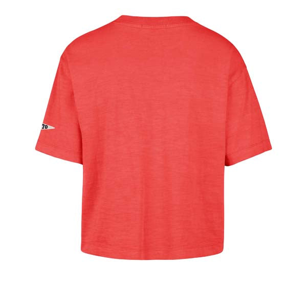Ladies Ohio State Buckeyes 47 Brand Heavy Slub T-Shirt - Back