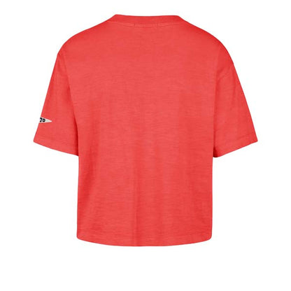Ladies Ohio State Buckeyes 47 Brand Heavy Slub T-Shirt - Back