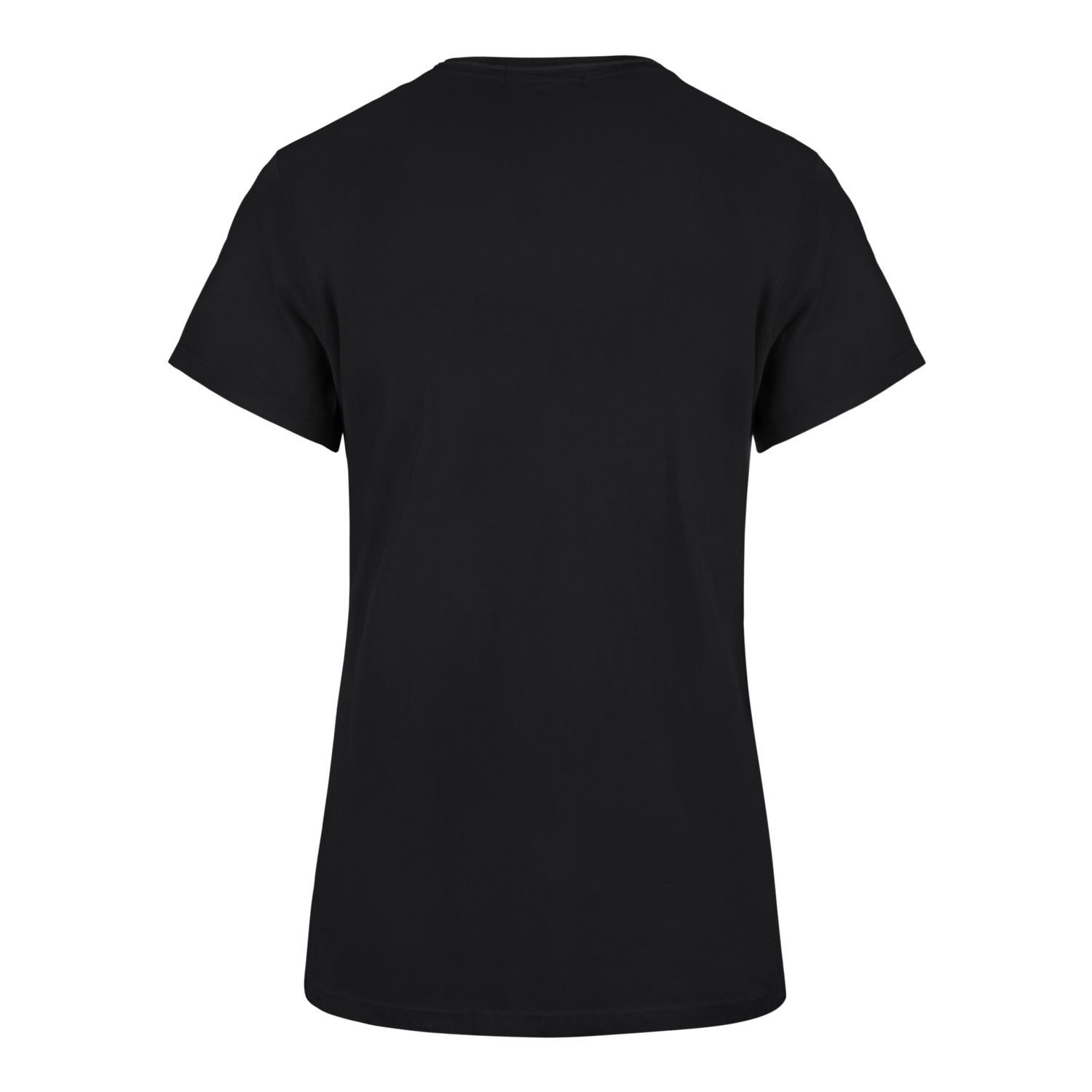 Ladies Ohio State Buckeyes 47 Brand Helmet T-Shirt In Black - Back View