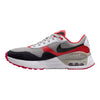 Ohio State Buckeyes Nike Air Max System Shoes - In Gray - Left View