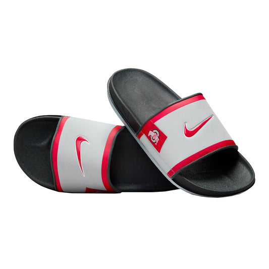 Ohio State Buckeyes Donna con Scritta Tela Scarpe Slide Slip On Basse Ohio State Buckeyes Donna con Scritta Tela Scarpe Slide Slip On Basse