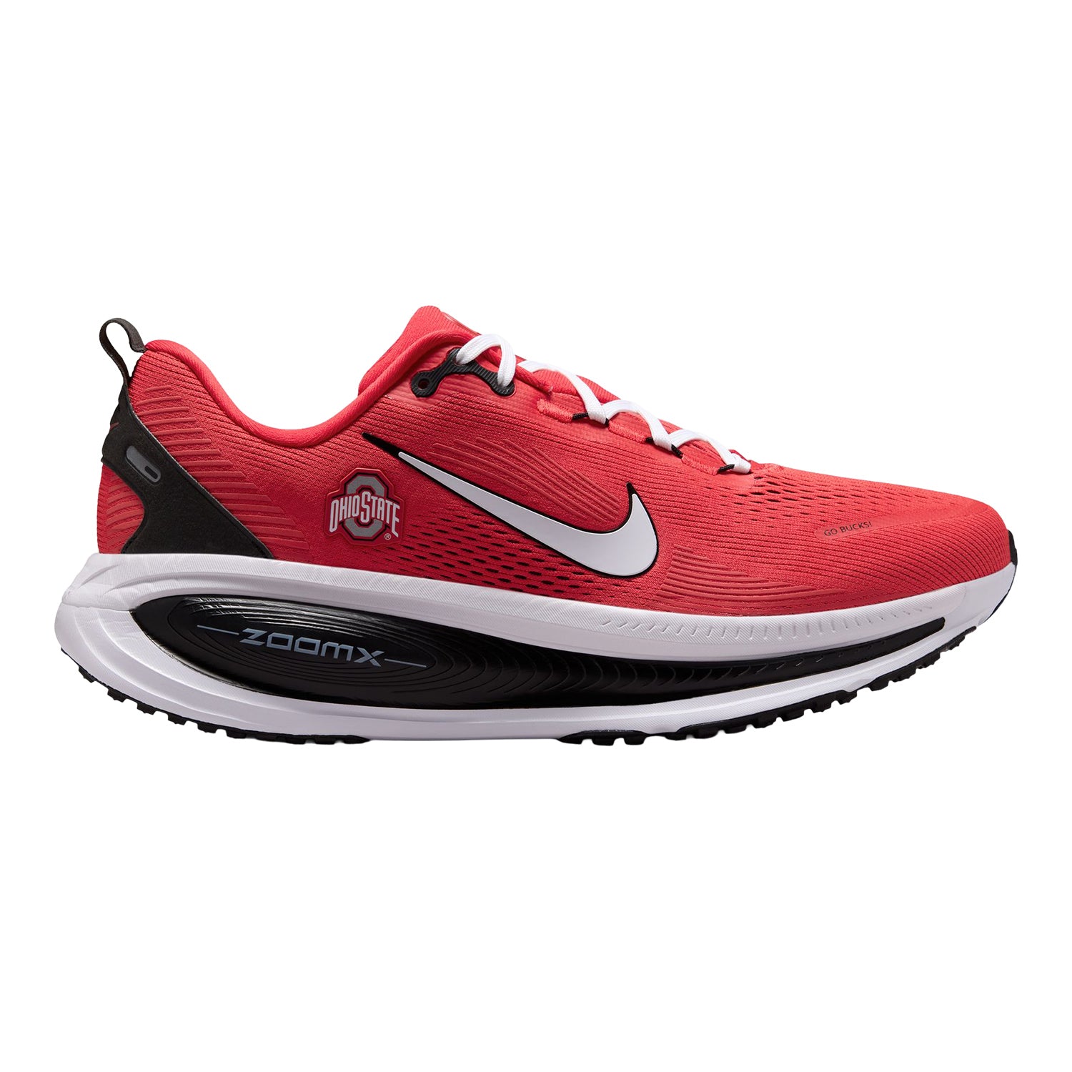 Ohio State Buckeyes Nike Vomero Sneaker - Right Side