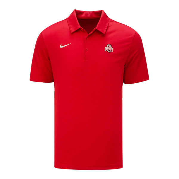 Ohio State Buckeyes Nike Franchise Polo - In Scarlet - Front View