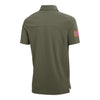 Ohio State Buckeyes Nike UV Military Polo - In Green - Back View