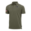Ohio State Buckeyes Nike UV Military Polo - In Green - Front View