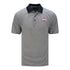 Ohio State Buckeyes Forge Tonal Stripe Stretch Polo - In Gray - Front View