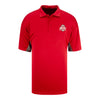 Ohio State Buckeyes Athletic Mark Big & Tall Polo - In Scarlet - Front View