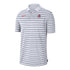 Ohio State Buckeyes Nike Dri-Fit Victory White Polo - In White - Front View