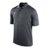 Ohio State Buckeyes Nike Football Helmet Gray Polo - In Gray - Front View
