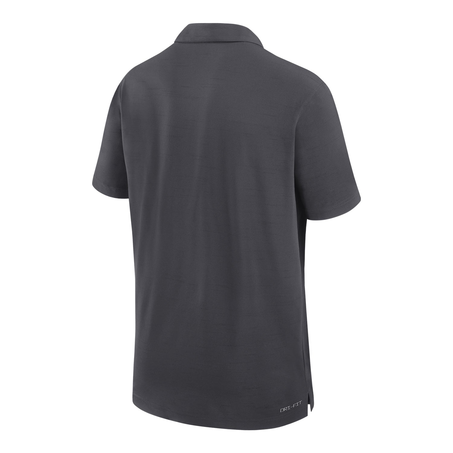 Ohio State Buckeyes Nike Dri-FIT Sideline Woven Gray Polo - Back View