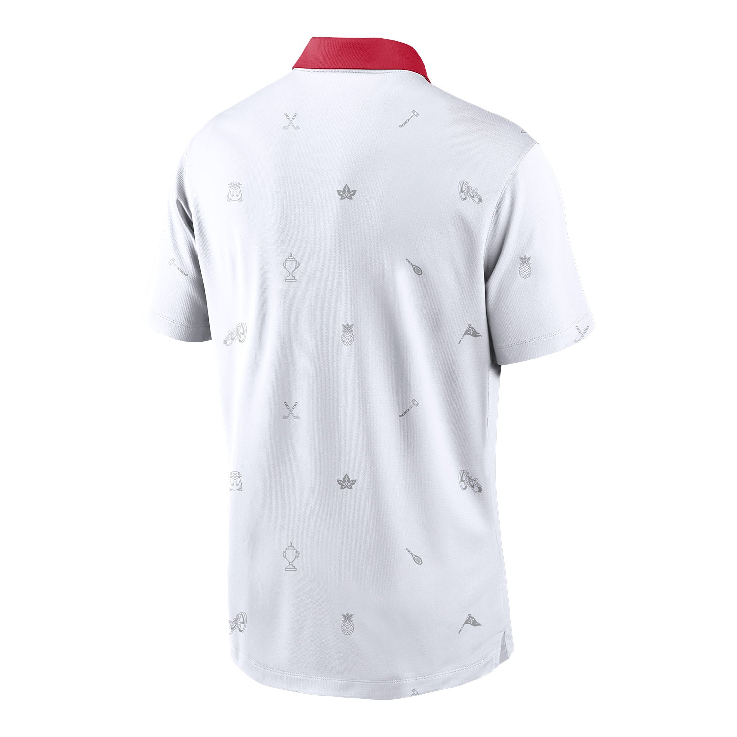 Ohio State Buckeyes Nike Vapor Pattern Polo - Back