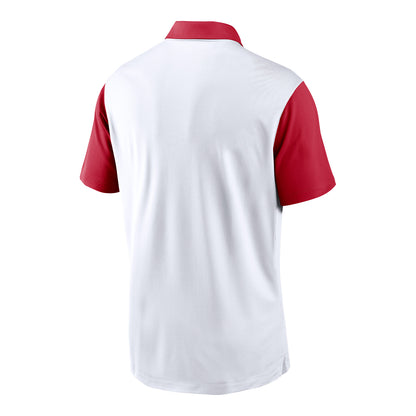 Ohio State Buckeyes Nike Legacy Vapor Stripe Polo - Back View