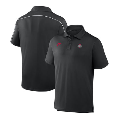 Ohio State Buckeyes Nike Legacy Par5 Polo - Front and Back