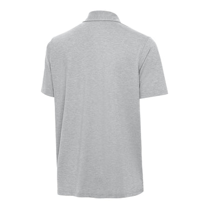 Ohio State Buckeyes Par 3 Heather Gray Polo - Back View